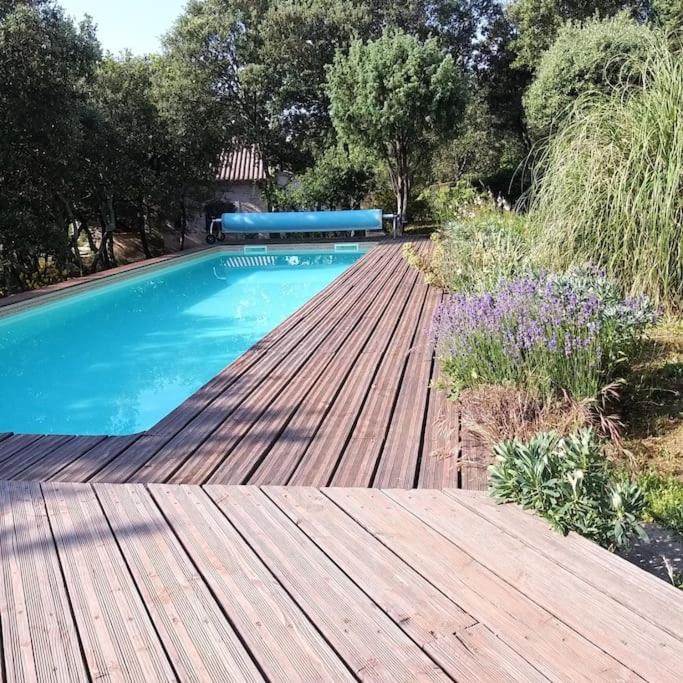 Roulotte Romantique Avec Piscine En Cevennes Monteils (Gard) エクステリア 写真